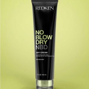 Redken No Blow Dry NBD Airy Cream for Fine Hair 5 Fl Oz - New
